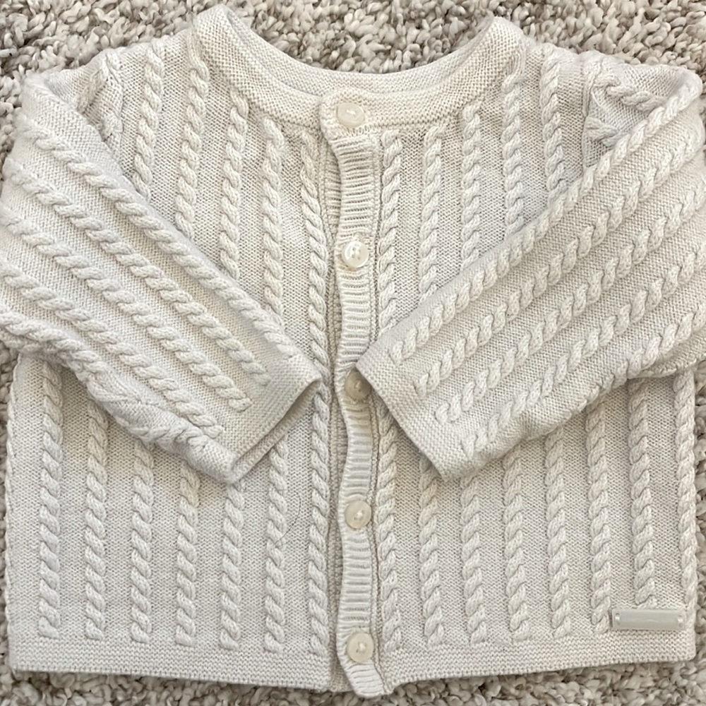 Janie and Jack Baby Knit Cardigan